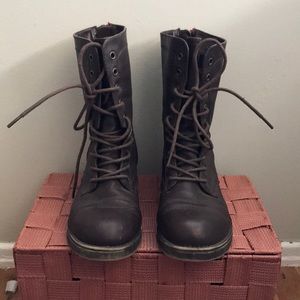 Madden Girl Combat Boots